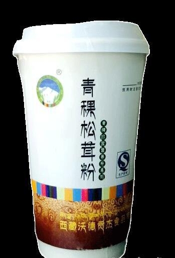 西藏青稞雪域松茸粉口杯装招商